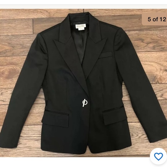 MICHAEL Michael Kors Classic Blazer Toggle Sz 2 - Picture 4 of 8